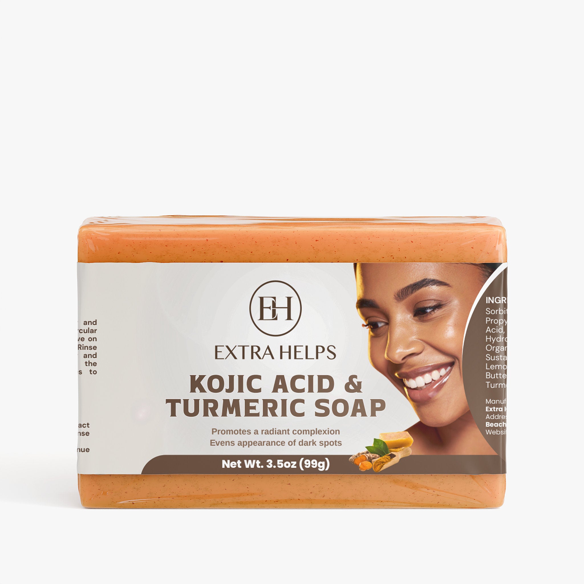 Kojic Acid & Turmeric Soap